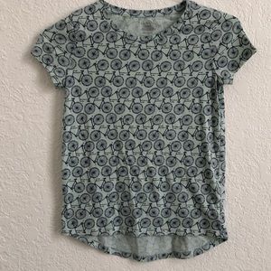 Aqua Bicycle Old Navy Tee (size 10/12)